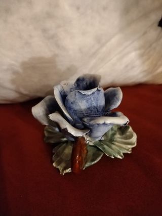 Porta candela in ceramica