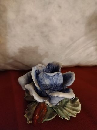 Porta candela in ceramica