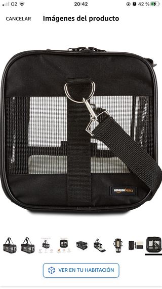 Bolsa trasportadora de mascotas nueva a estrenar