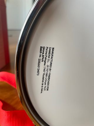 Tambor original metálico