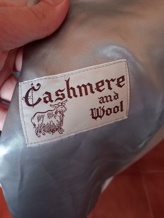 Cappotto lana e kashmir - Vintage