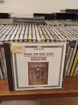 CDs 2 canto gregoriano,musik for holy we