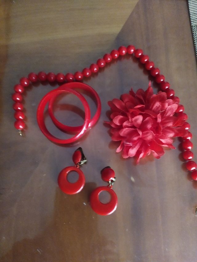 Accesorios flamencos niña