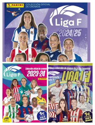 Cromos Liga F 2022 2023 2024 2025 2026 pide faltas