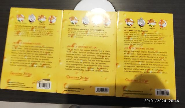 Libros Gerónimo Stilton