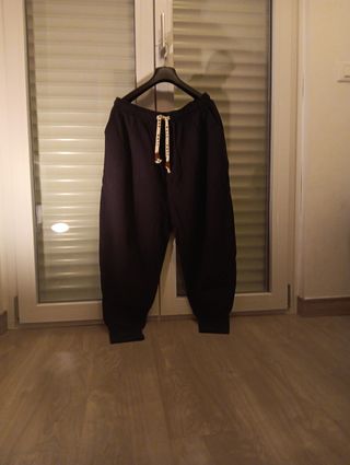 2 pantaloni yoga Mr donoo blu e neri