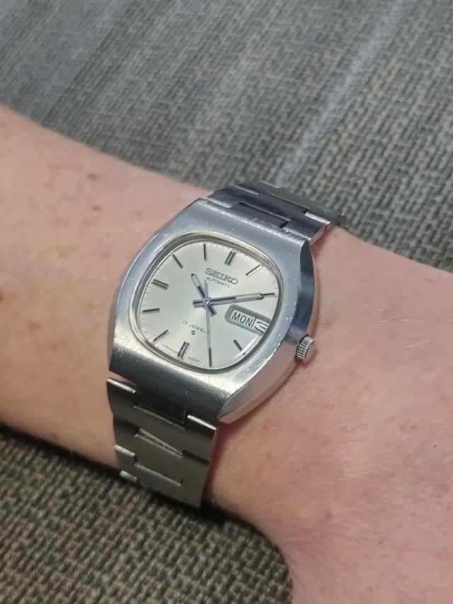 Reloj Seiko automático 6309 TV Vintage hombre 