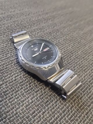 Reloj Seiko automático 6309 Vintage hombre Helmet