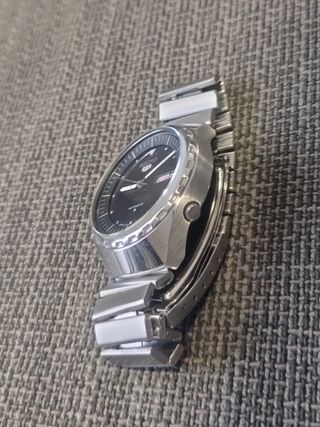 Reloj Seiko automático 6309 Vintage hombre Helmet