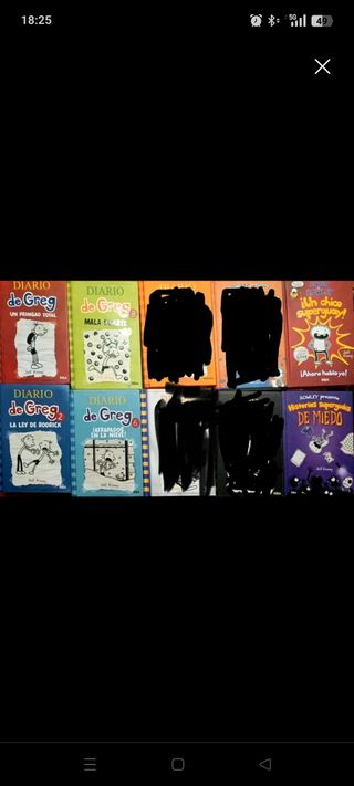 Libros del diario de Greg
