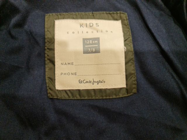 Chaqueta guateada verde