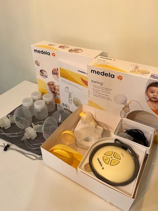 Sacaleche MEDELA eléctrico 2 fases