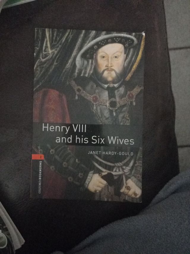 Henry VIII and his Six Wives .libro educativo juve