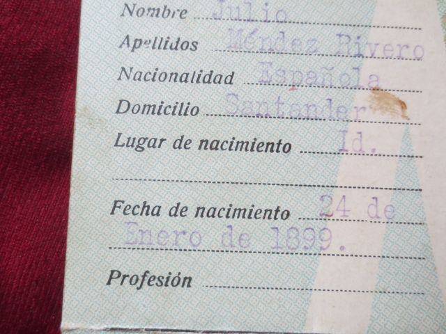 Carnet Antiguo