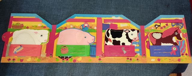Cuentos de la granja textura sensorial