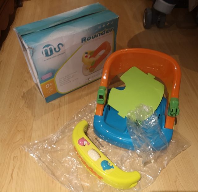 Nuovo sedile per doccia girevole