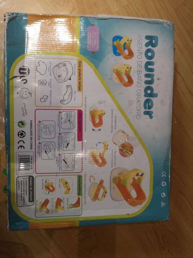 Nuovo sedile per doccia girevole