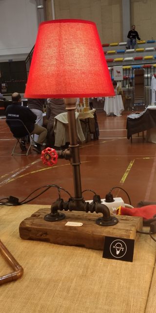 Lámpara estilo industrial