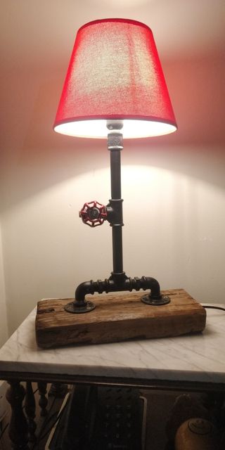 Lámpara estilo industrial