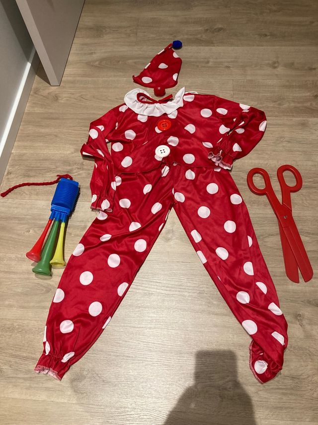 Disfraz payaso niño