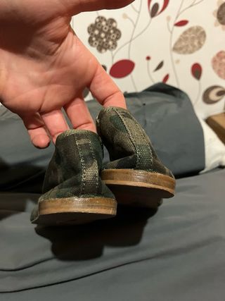 Bailarinas militares tachuelas