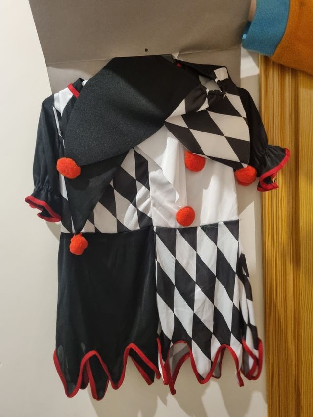 Disfraz Arlequina 3-4 años