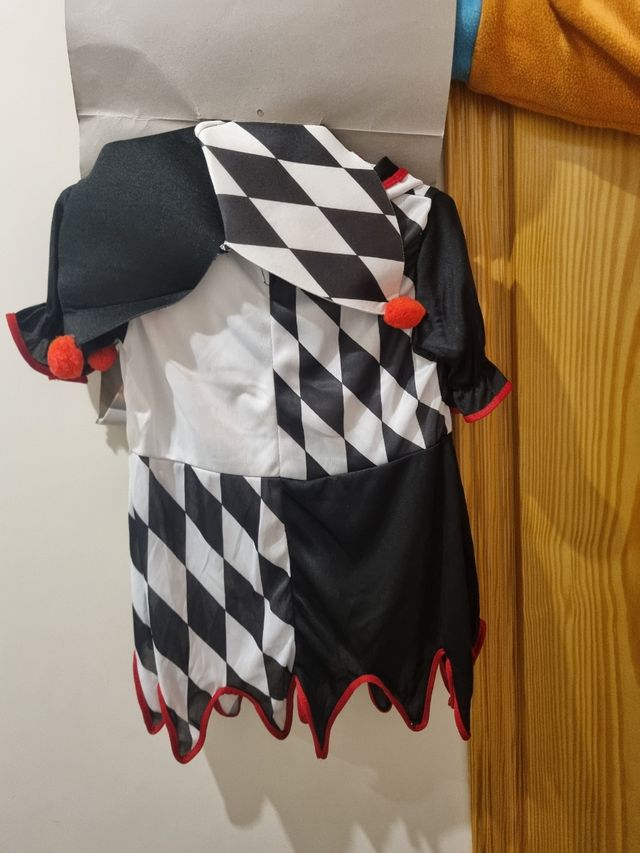 Disfraz Arlequina 3-4 años