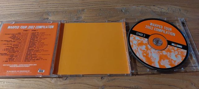 Warped tour 2002 tour compilation Vans Cd