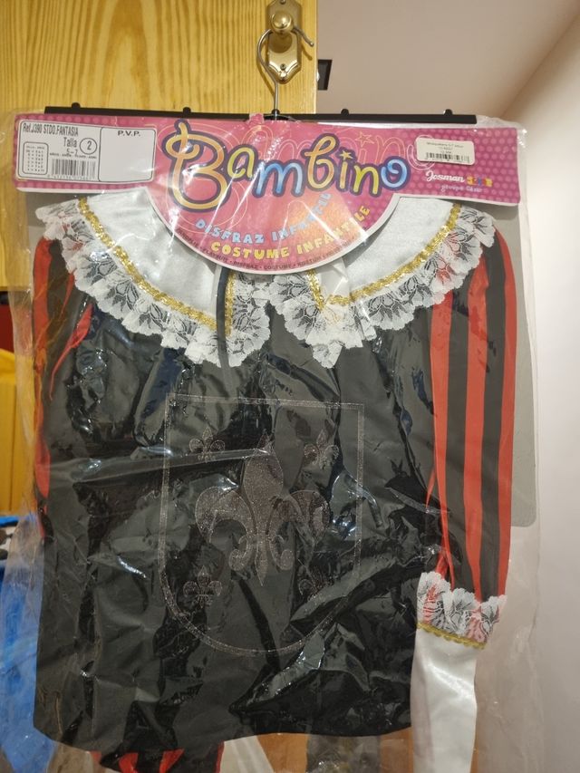 Disfraz mosquetero 5-7 años