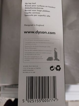 Cepillo de cornisas aspiradora Dyson