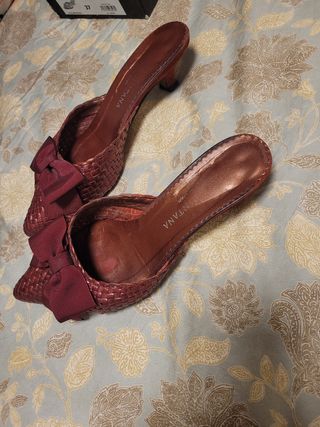 Mule Pons Quintana coral metal