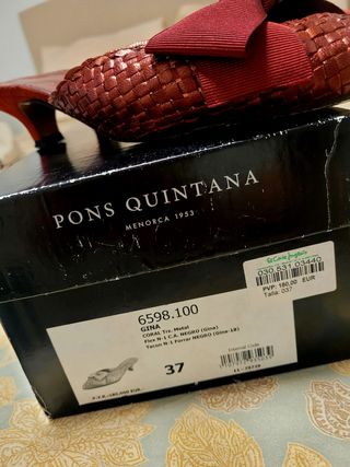 Mule Pons Quintana coral metal