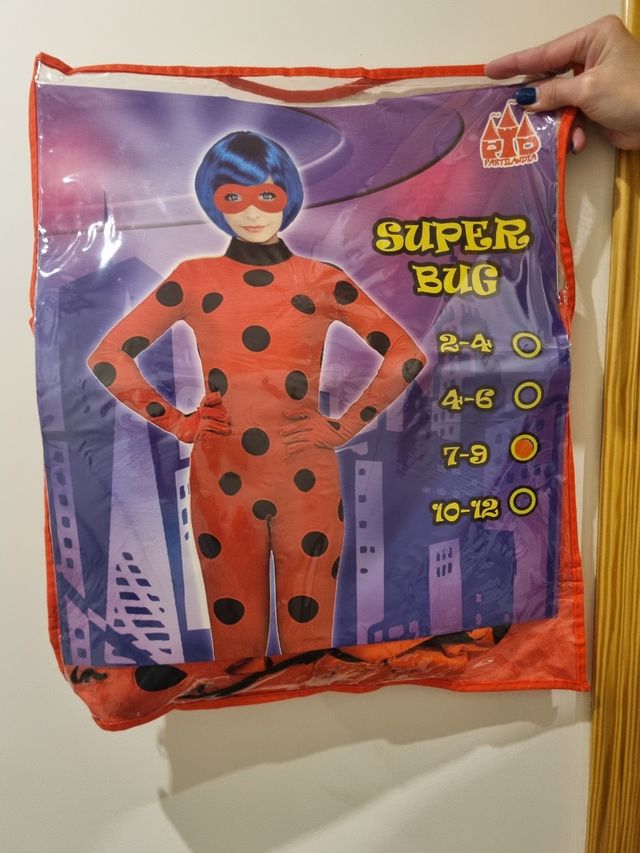 Disfraz LadyBug 7-9