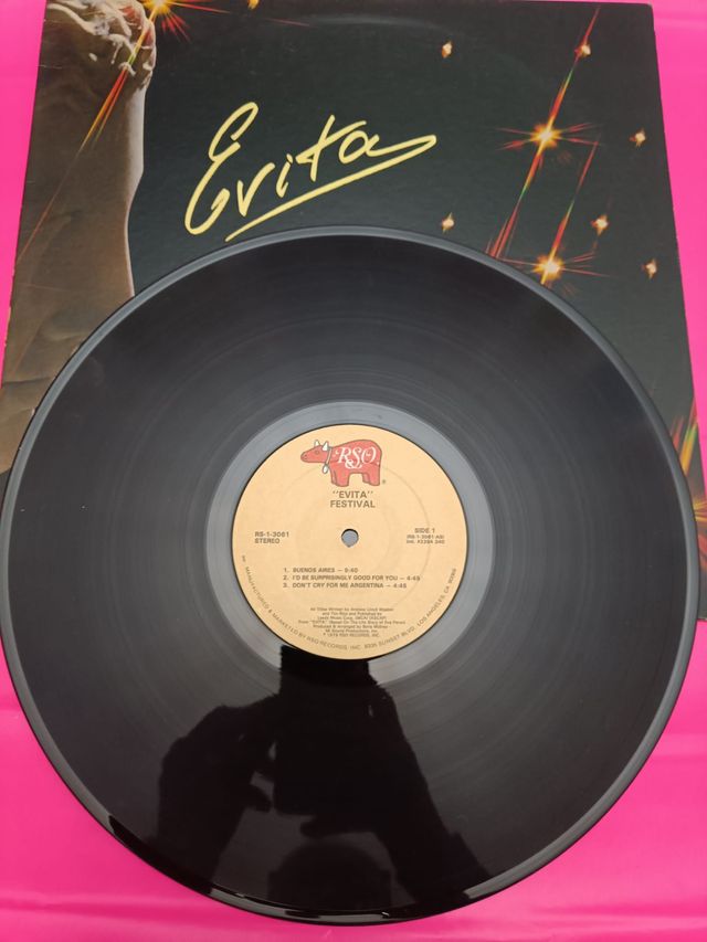 vinyl LP Evita festival album 1979 disco 33 giri