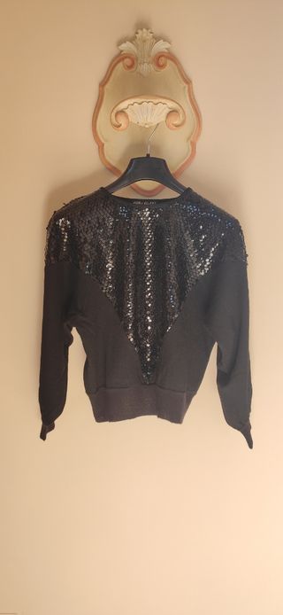 Maglia elegante con paillettes