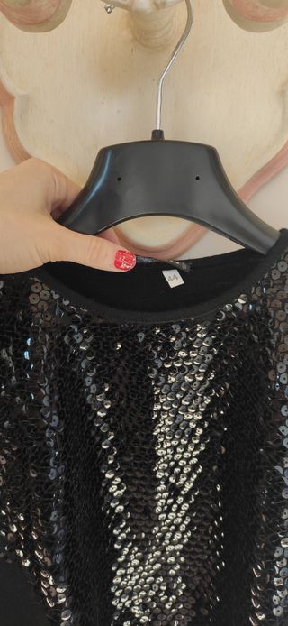 Maglia elegante con paillettes