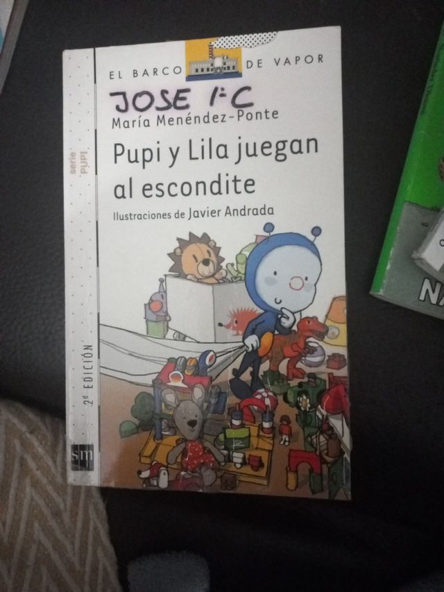 Pupi y Lila Juegan al Escondite libro infantil niñ