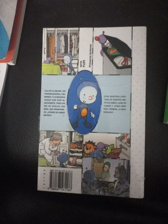 Pupi y Lila Juegan al Escondite libro infantil niñ