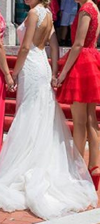 Vestido novia aire barcelona