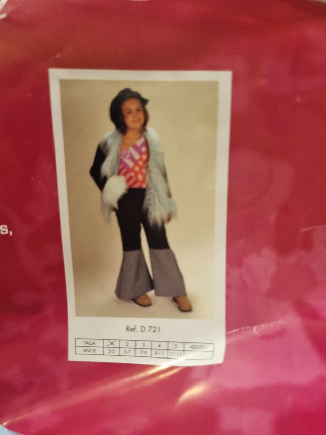 Disfraz de época 3-5 años