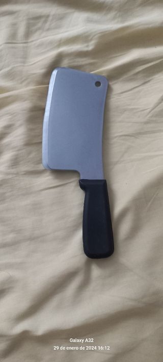 Machete de plástico para Carnavales.