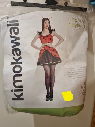 Disfraz mariquita chica