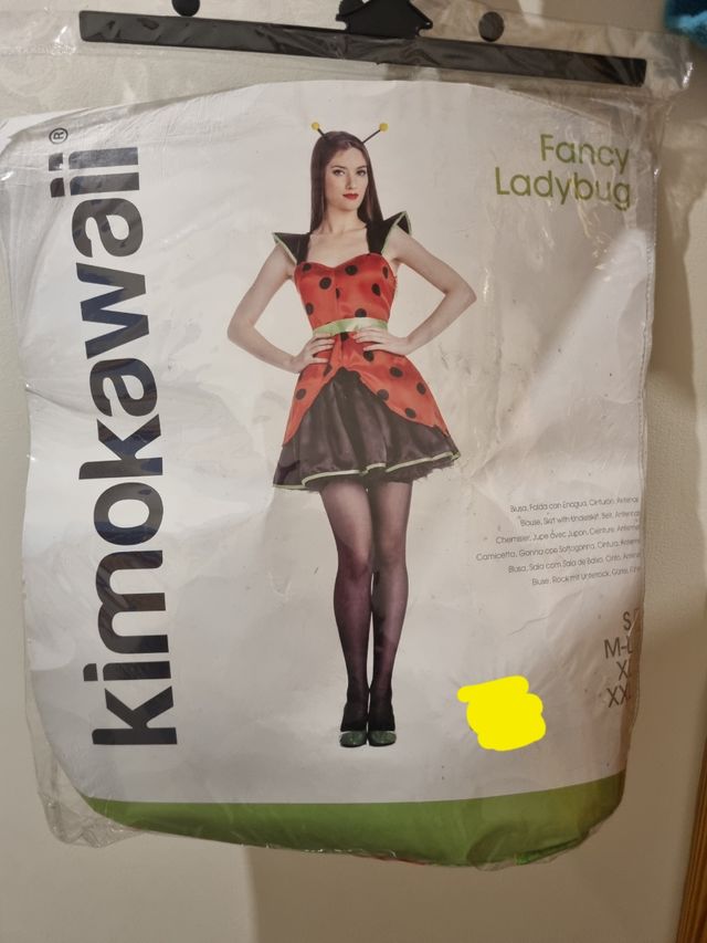 Disfraz mariquita chica