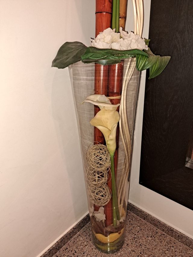 Jarron entrada decoración