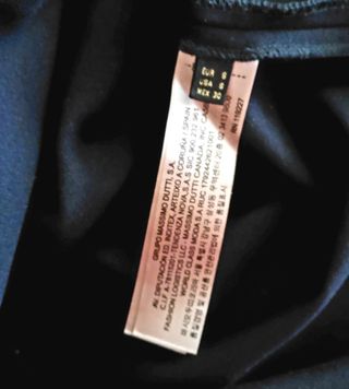 Vestido Massimo Dutti Talla S 