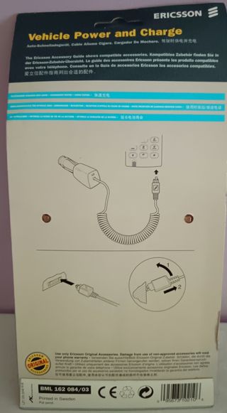 Ericsson Vehicle Power And Change BML 162 084/03
