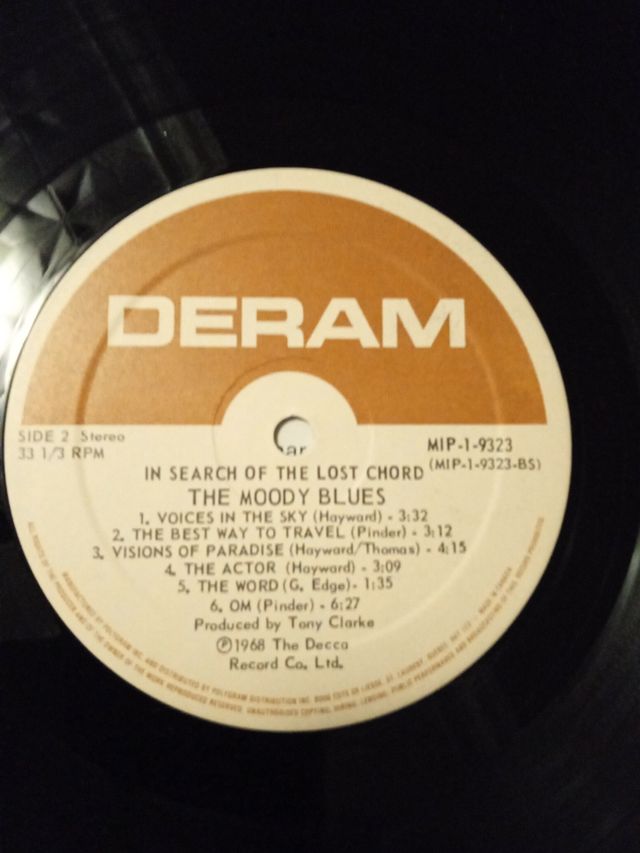 The moody blues , in search of the Lost chord