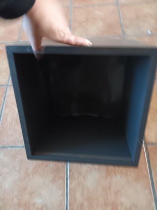 Estante cubo color gris