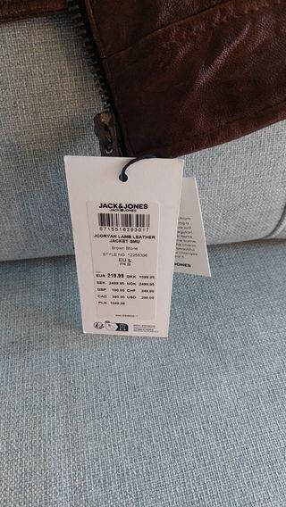 Abrigo de Cuero Marrón