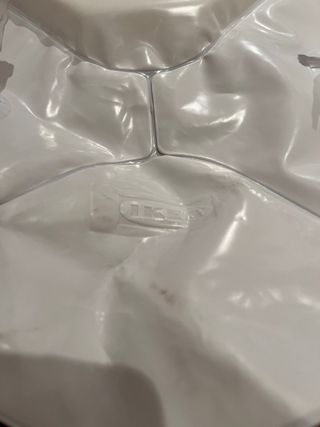 Cambiador bebe hinchable y funda ikea